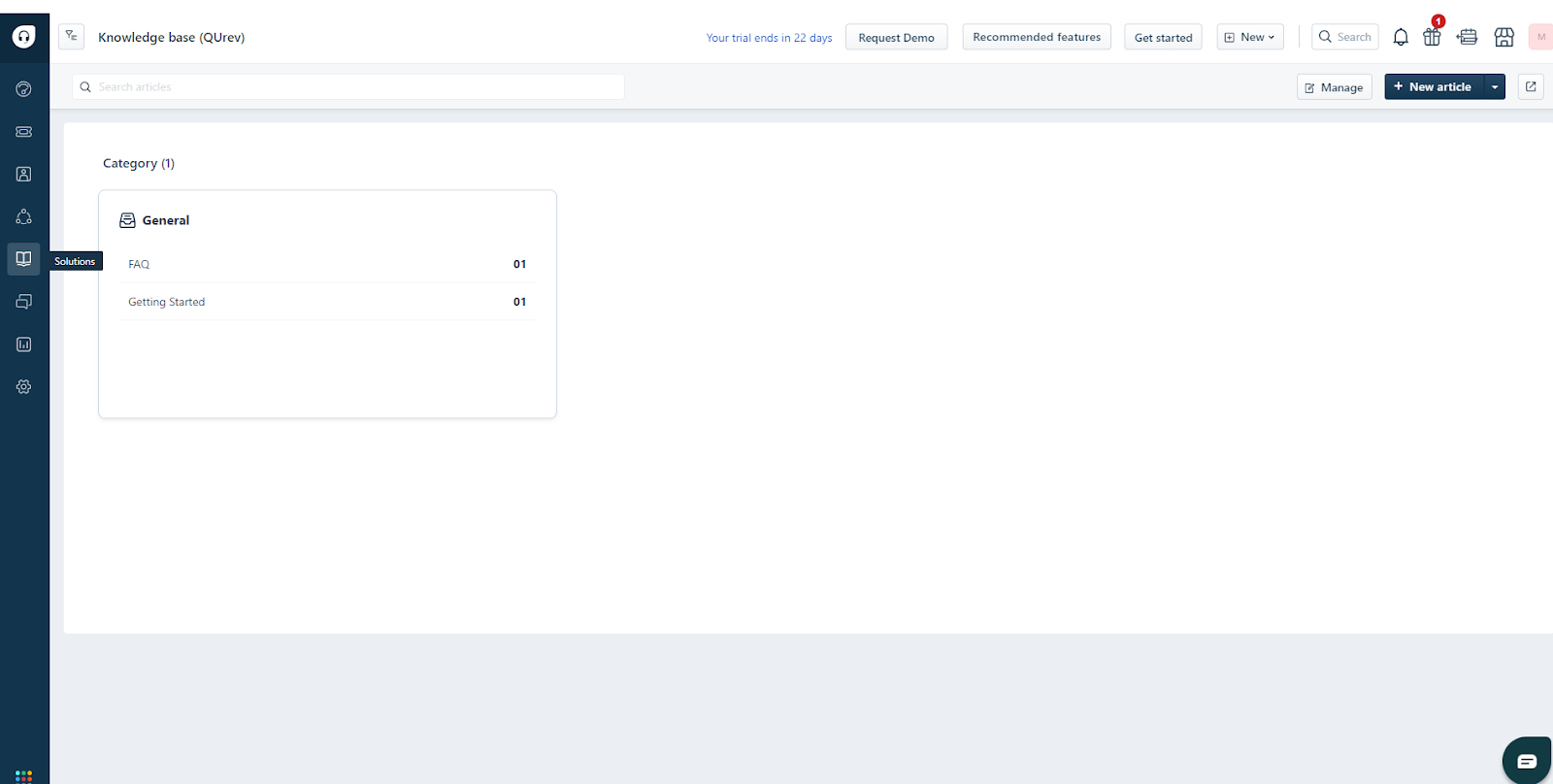 Freshdesk – Erste Schritte mit Wissensdatenbank
